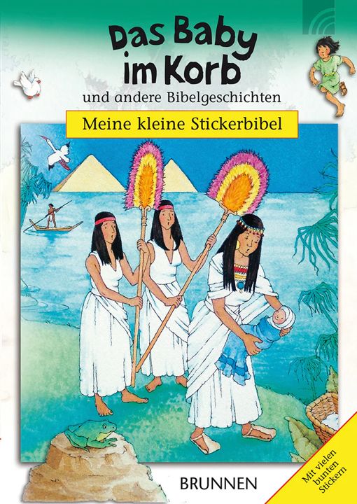 Brunnen Verlag-Das Baby im Korb, Stickerbibel_2942848_