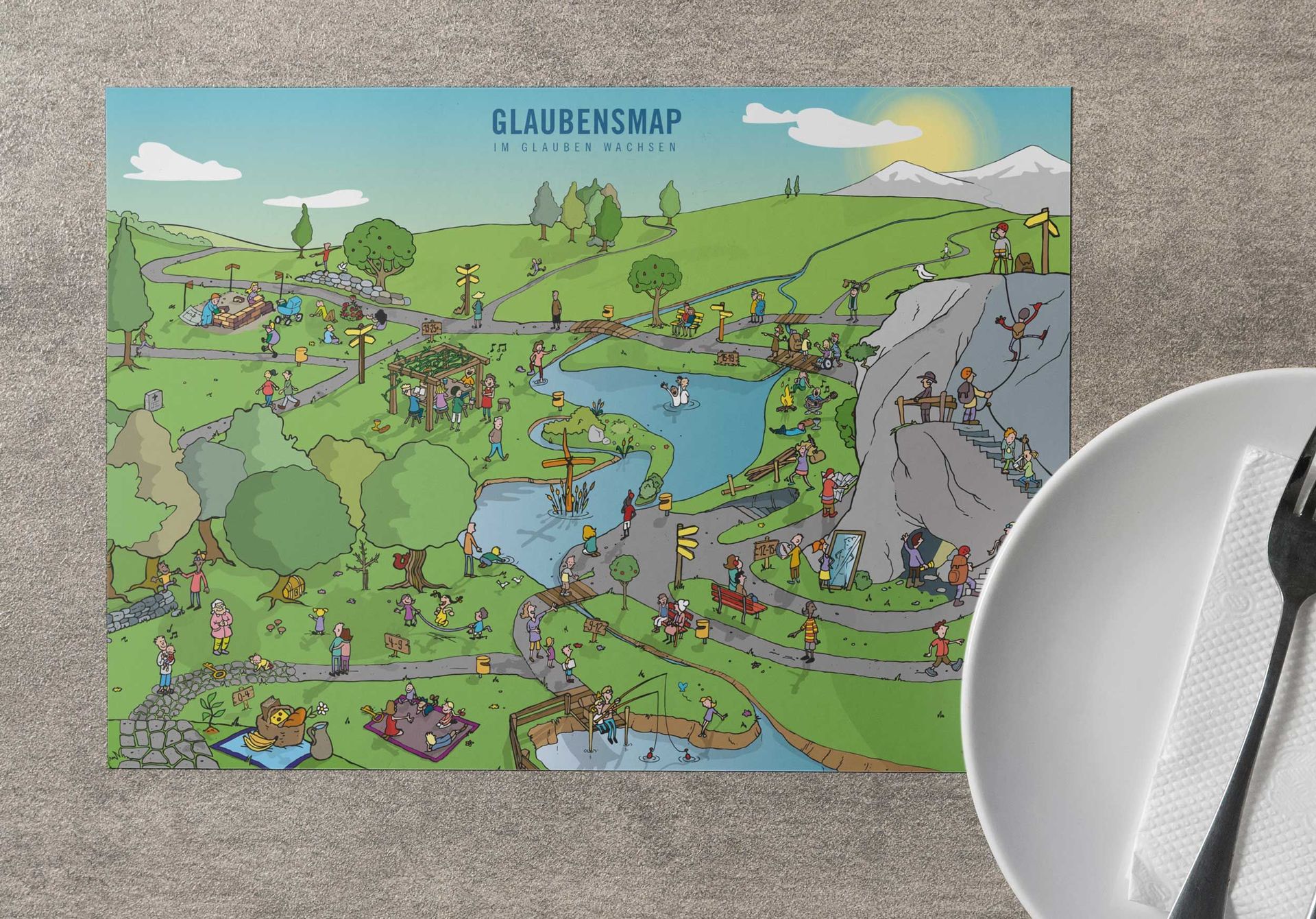Advent-Verlag Schweiz-Glaubensmap, Tischsets A3_4912931_