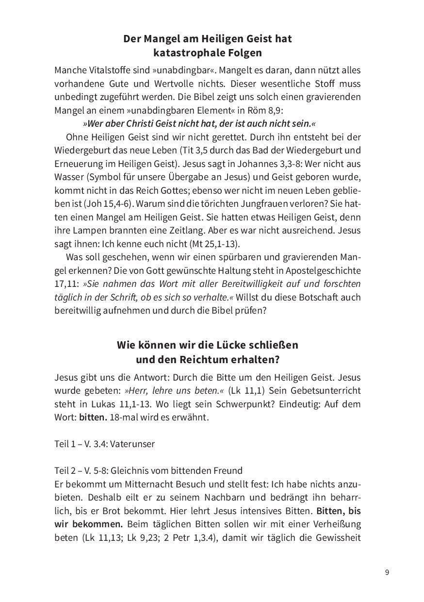 Top Life Center - Wegweiser Verlag-Vom Mangel zum Reichtum im Heiligen Geist, Heft 4_2432114_8 Top Life Center - Wegweiser Verlag-Vom Mangel zum Reichtum im Heiligen Geist, Heft 4_2432114_