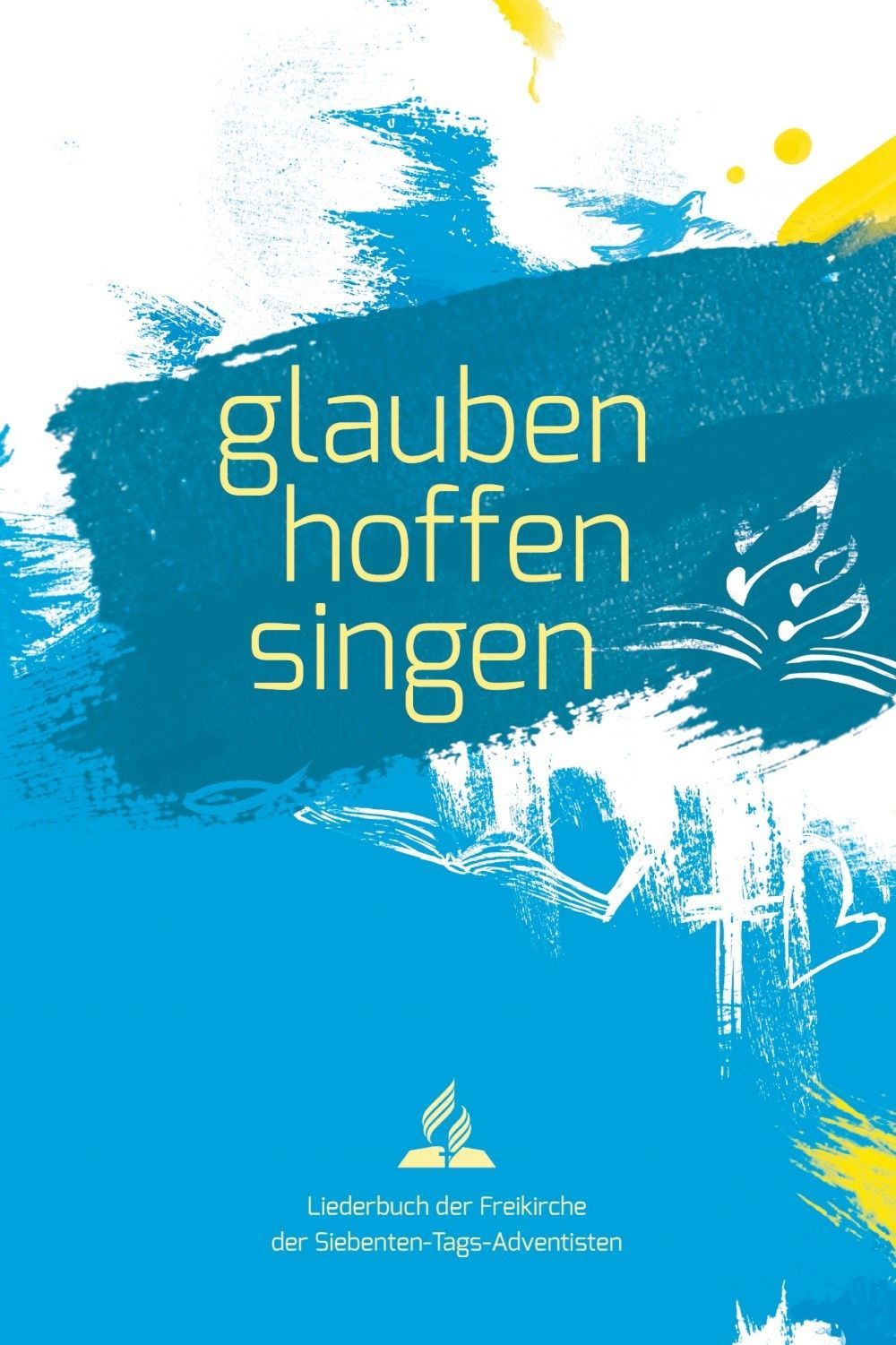 Advent-Verlag GmbH-Glauben - hoffen - singen, Softcover blau_2420156_