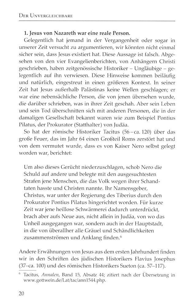 Advent-Verlag GmbH-Der Unvergleichbare, Band 1_2220800_