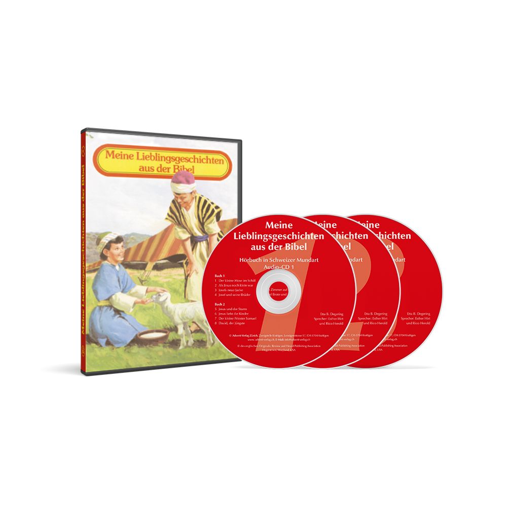 Advent-Verlag Schweiz-HB: Meine Lieblingsgeschichten, 3 Audio-CDs, Mundart, Serie_3210259_