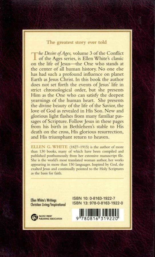 Pacific Press Publishing Association-Der Sieg der Liebe, Hardcover, Englisch (The Desire of Ages)_2540541_