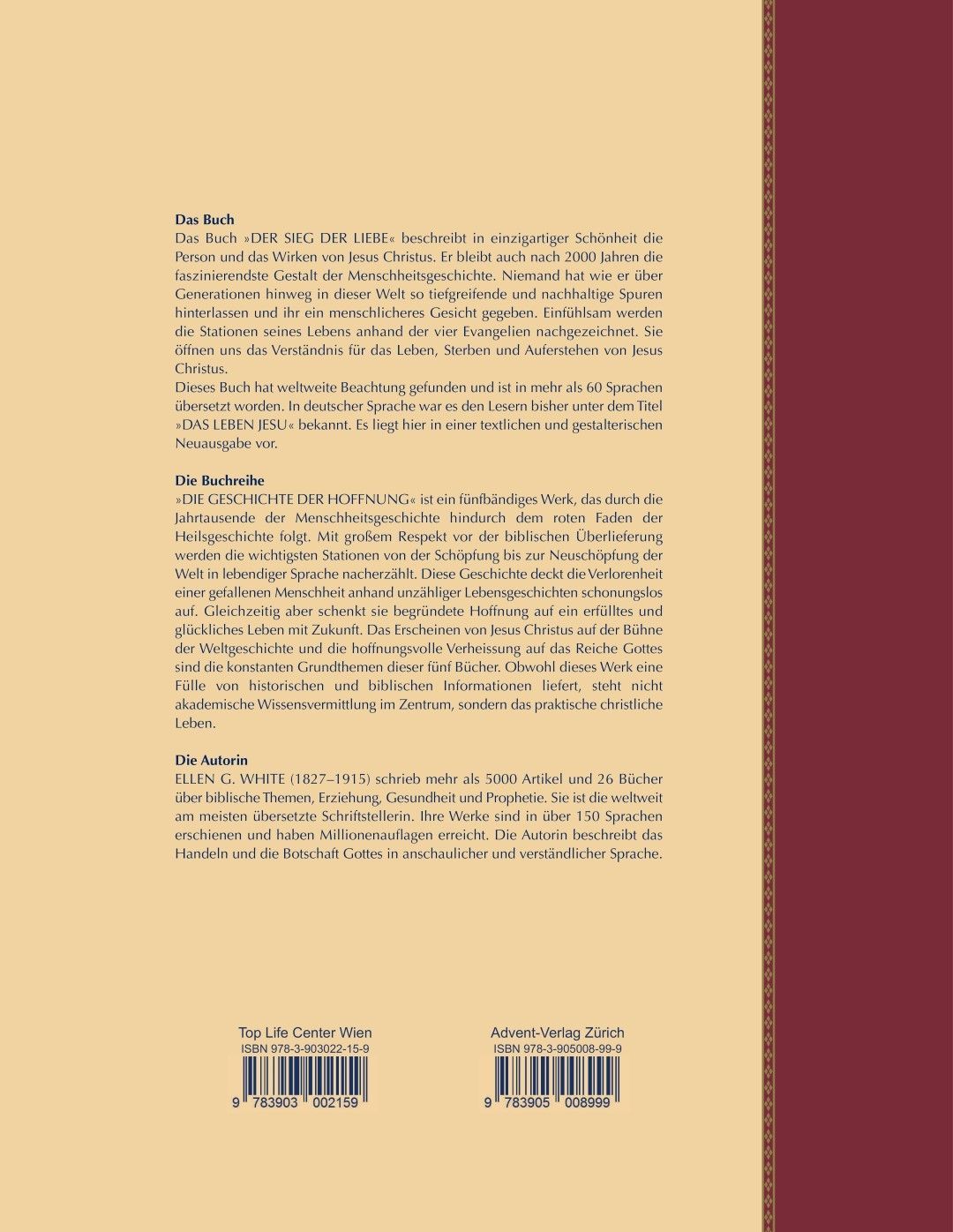Advent-Verlag Schweiz-Der Sieg der Liebe, Premium_2210082_