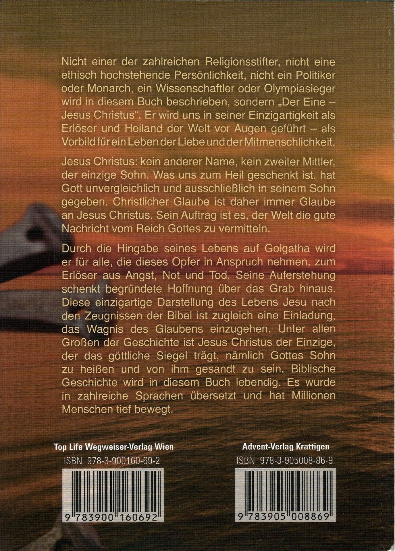 ABC Medien GmbH-Der Eine - Jesus Christus, Softcover_2430074_
