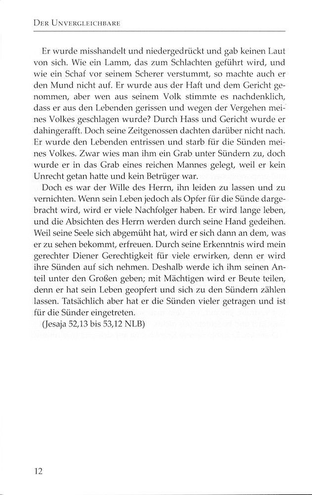 Advent-Verlag GmbH-Der Unvergleichbare, Band 1_2220800_
