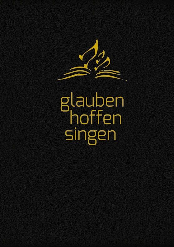 Advent-Verlag GmbH-Glauben - hoffen - singen, Leder schwarz_2420159_