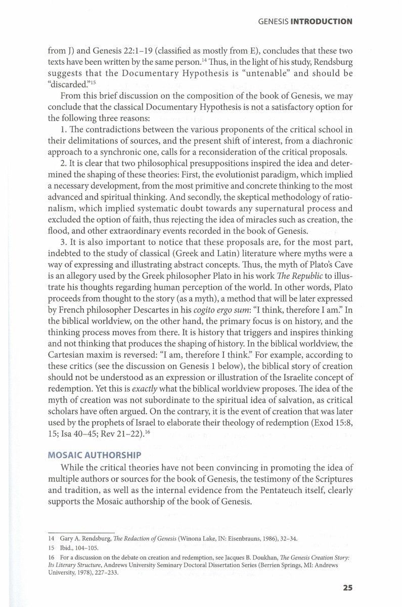 Pacific Press Publishing Association-SDA International Bible Commentary 1 - Genesis, Englisch_2540817_