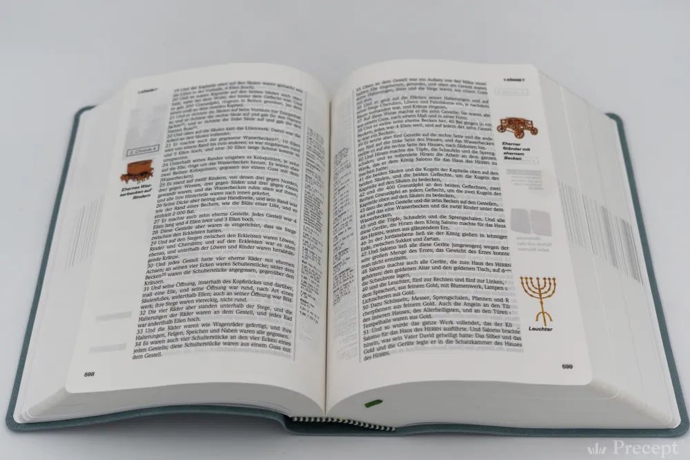Precept Ministries International – die Bibel induktiv studieren e. V.-Bibel, Schlachter 2000, Die Neue Induktive Studienbibel_2942765_