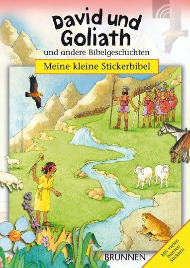 Brunnen Verlag-David und Goliath, Stickerbibel_2942745_