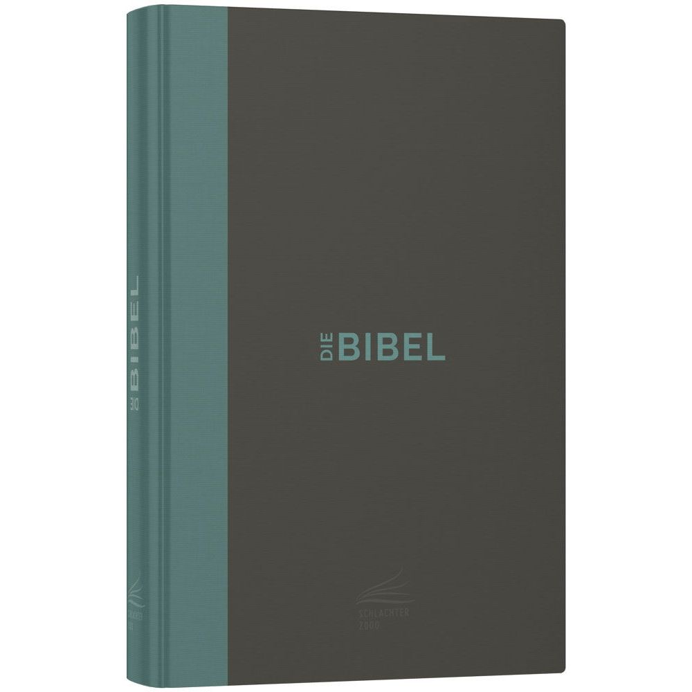 CLV Christliche Literatur-Verbreitung-Bibel, Schlachter 2000, Taschen, grau-grün_2942018_1 CLV Christliche Literatur-Verbreitung-Bibel, Schlachter 2000, Taschen, grau-grün_2942018_