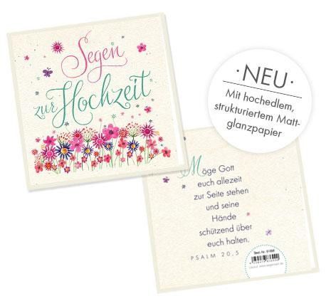 Segensart-Faltkarte: Segen zur Hochzeit_4942105_1 Segensart-Faltkarte: Segen zur Hochzeit_4942105_
