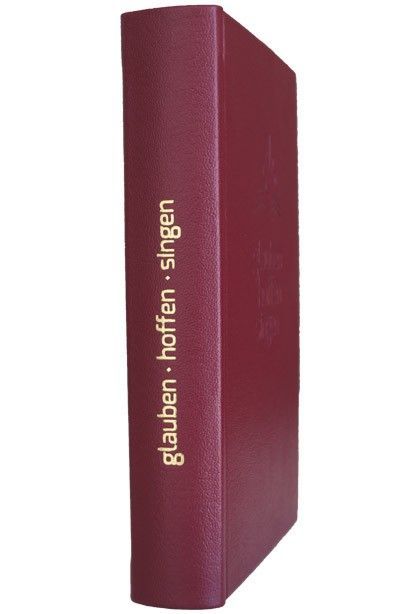 Advent-Verlag GmbH-Glauben - hoffen - singen, Leder rot_2420160_2 Advent-Verlag GmbH-Glauben - hoffen - singen, Leder rot_2420160_