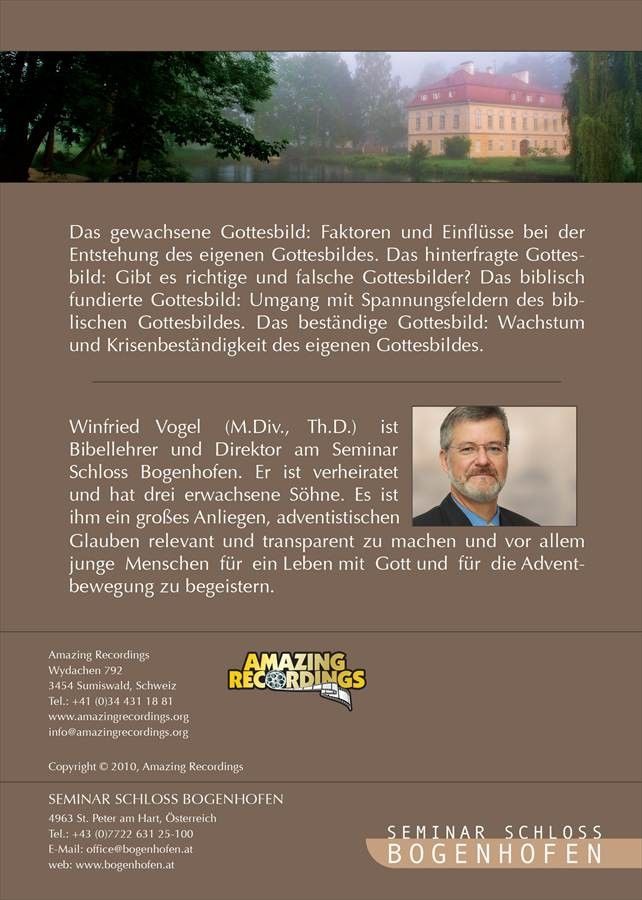 Amazing Recordings-DVD: Bogi-Bibelschule 2010 - Wie ist Gott wirklich? (4 DVDs)_3641020_