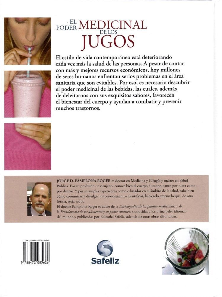 Editorial Safeliz S.L.-Heilkräfte der Getränke, Spanisch (El poder medicinal de los jugos)_2241098_2 Editorial Safeliz S.L.-Heilkräfte der Getränke, Spanisch (El poder medicinal de los jugos)_2241098_