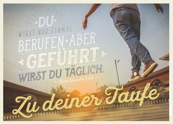 Segensart-Faltkarte: Zu deiner Taufe - geführt_4741853_