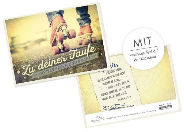Segensart-Faltkarte: Zu deiner Taufe, Gottes Segen und Kraft_4741852_1 Segensart-Faltkarte: Zu deiner Taufe, Gottes Segen und Kraft_4741852_