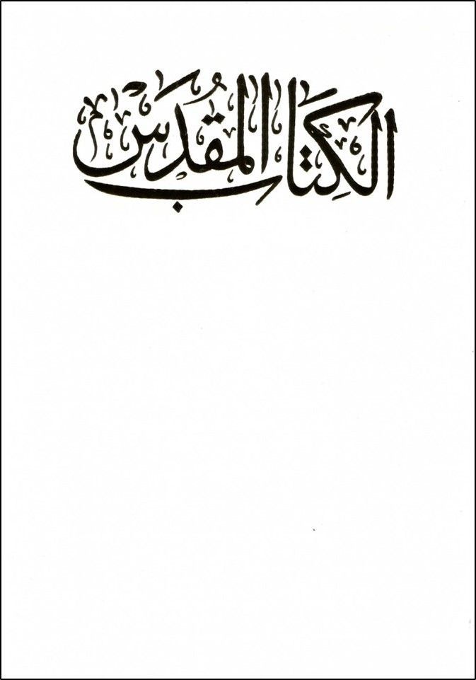 Suleyman Publishing-Bibel, Arabisch, Softcover weiss, klassisch_2540523_