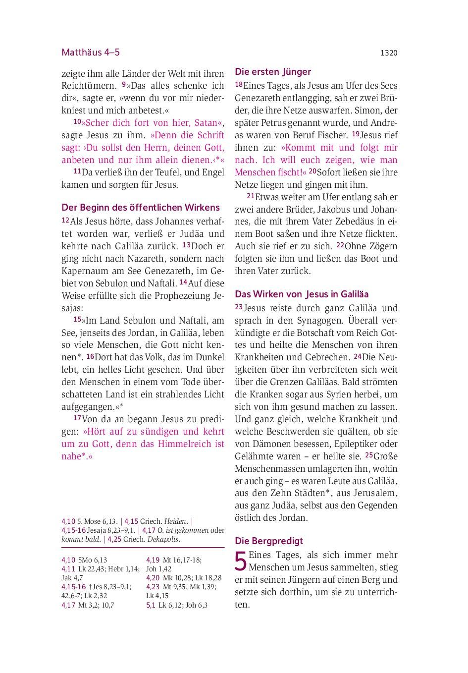 SCM Brockhaus-Bibel, Neues Leben, Standard, Berge, Hardcover_2942767_