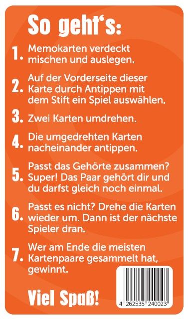 Kondoo Verlag-Bibel-Hör-Memo, Erweiterungskarte Ostern, Bookii-Spiel_3442992_