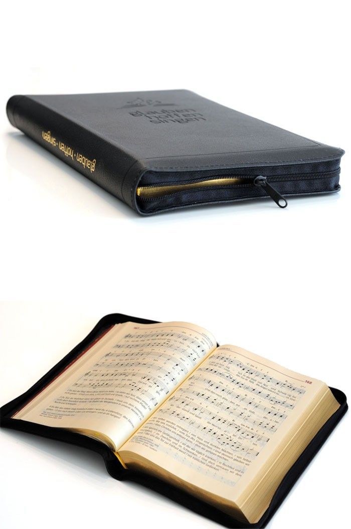 Advent-Verlag GmbH-Glauben - hoffen - singen, Leder Reissverschluss_2420161_
