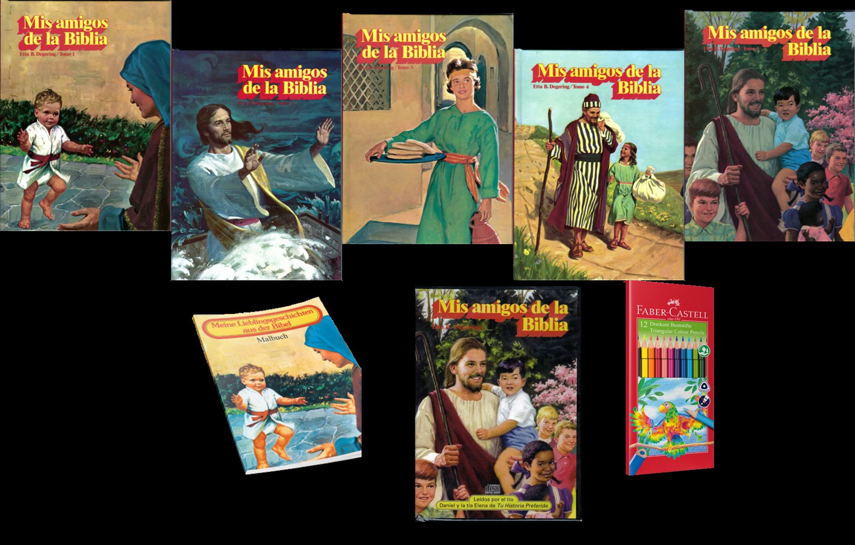 Pacific Press Publishing Association-Serie: Meine Lieblingsgeschichten, Spanisch (Mis Amigos de la Biblia)_2540578_