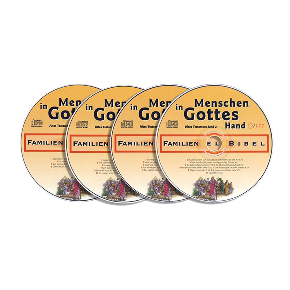 Advent-Verlag GmbH-HB: Menschen in Gottes Hand, AT Bd 3 (4 Audio-CDs)_3240295_