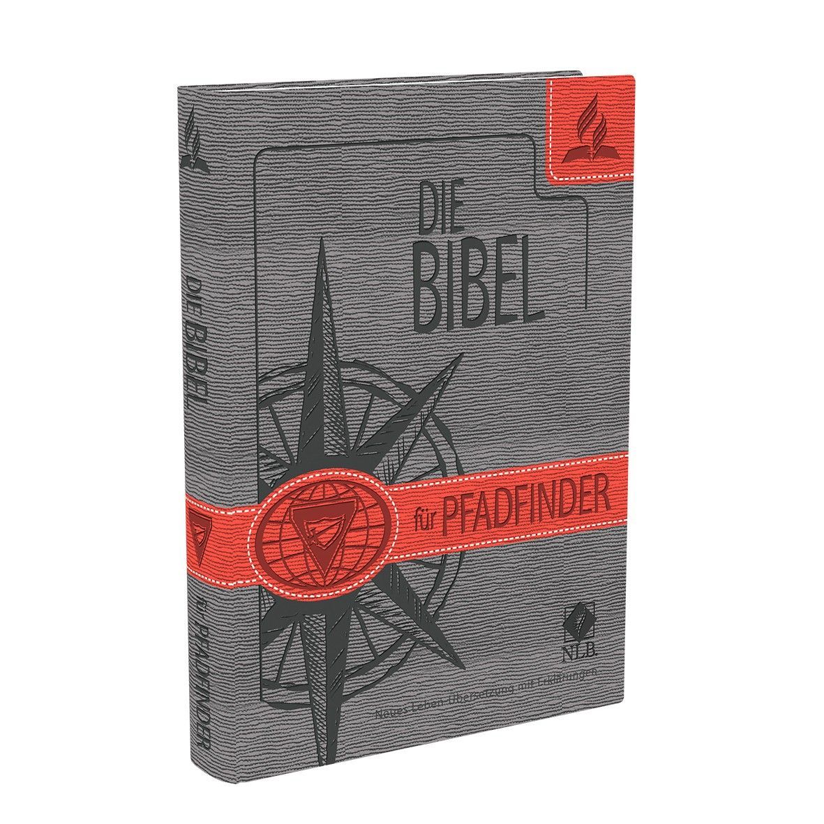 Advent-Verlag GmbH-Bibel, Neues Leben, Pfadfinder, Taschen, grau-rot_2921800_1 Advent-Verlag GmbH-Bibel, Neues Leben, Pfadfinder, Taschen, grau-rot_2921800_