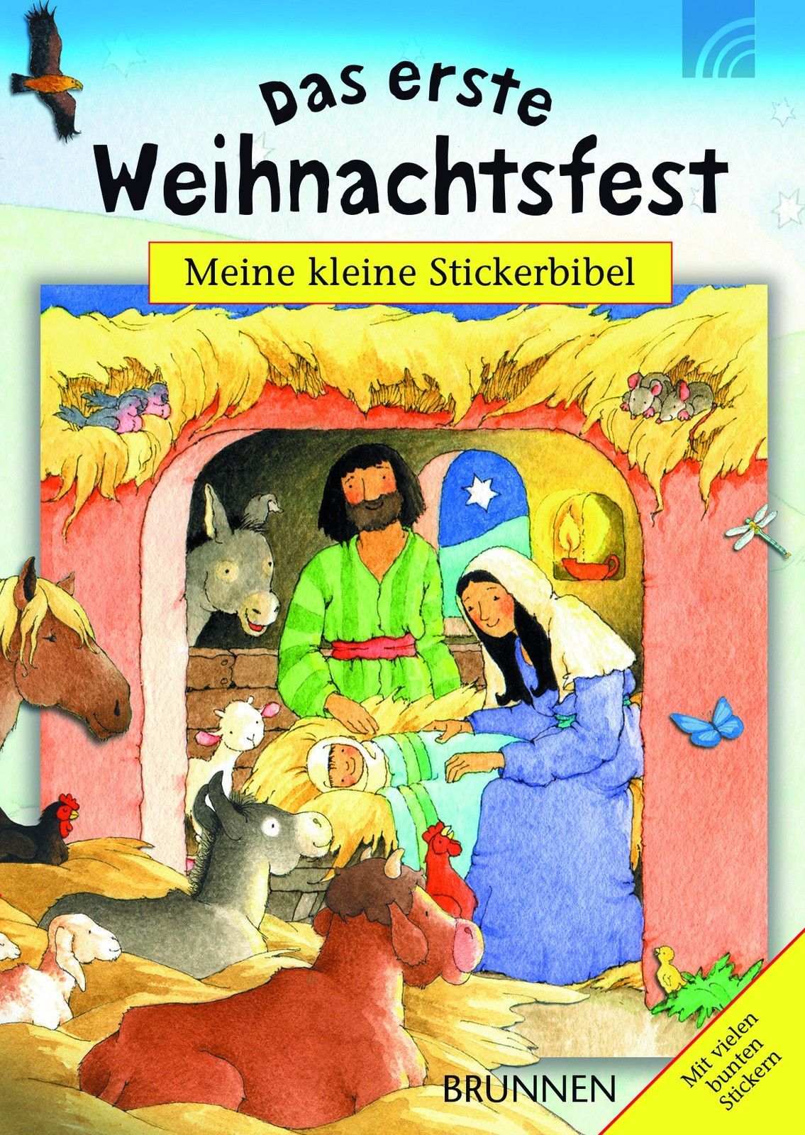 Brunnen Verlag-Das erste Weihnachtsfest, Stickerbibel_4940712_