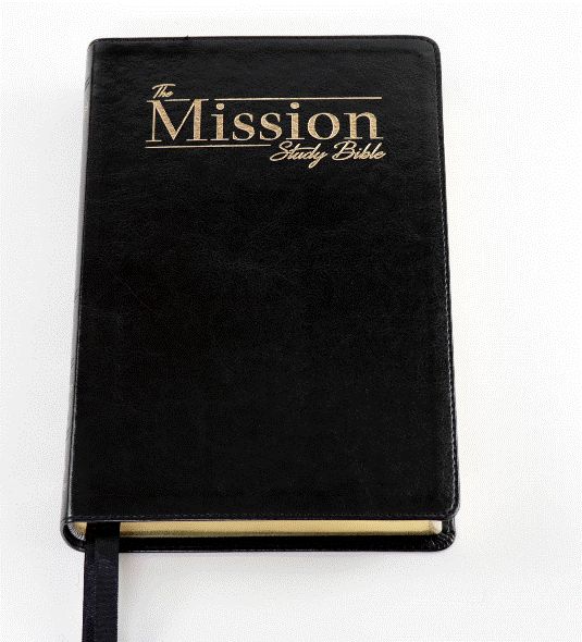 Oklahoma Academy Publishing-Bibel, Englisch, Mission Study Bible, KJV, Kunstleder schwarz (Onyx)_2542328_