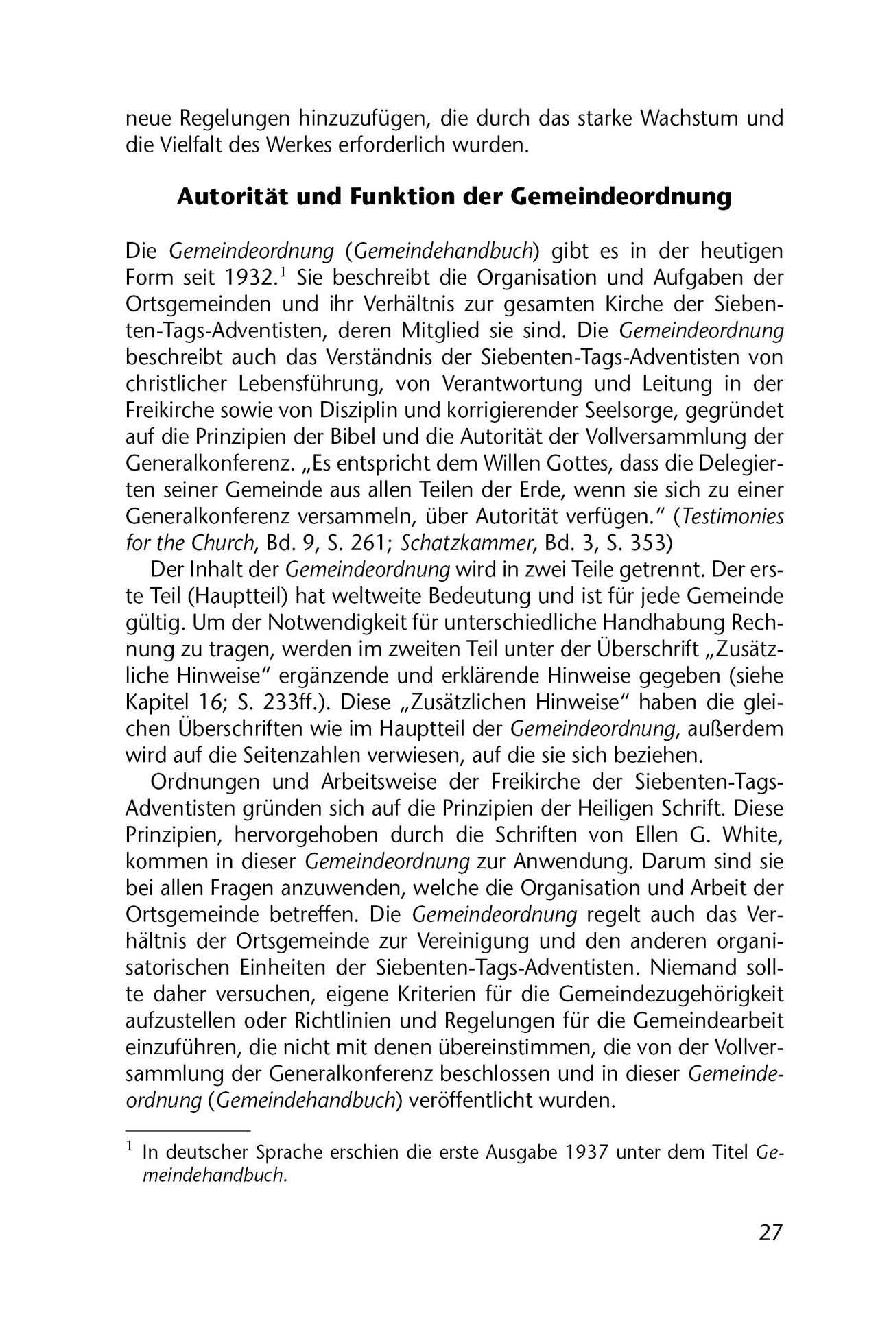 Advent-Verlag GmbH-Gemeindeordnung 2024 (Gemeindehandbuch) - digitale Version (PDF)_99919919_