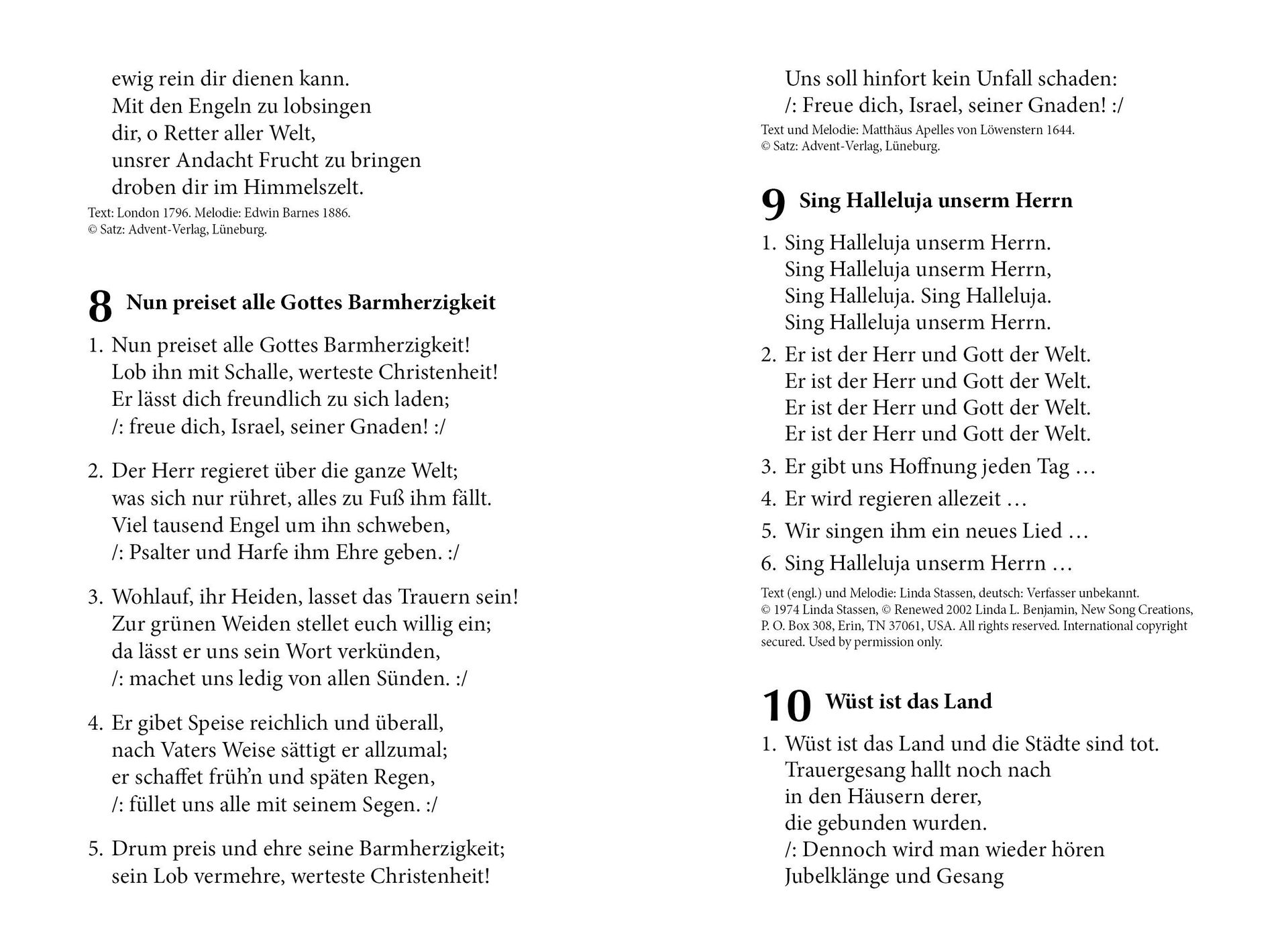ABC Medien GmbH-Singt unserm Gott, Textausgabe_2431278_