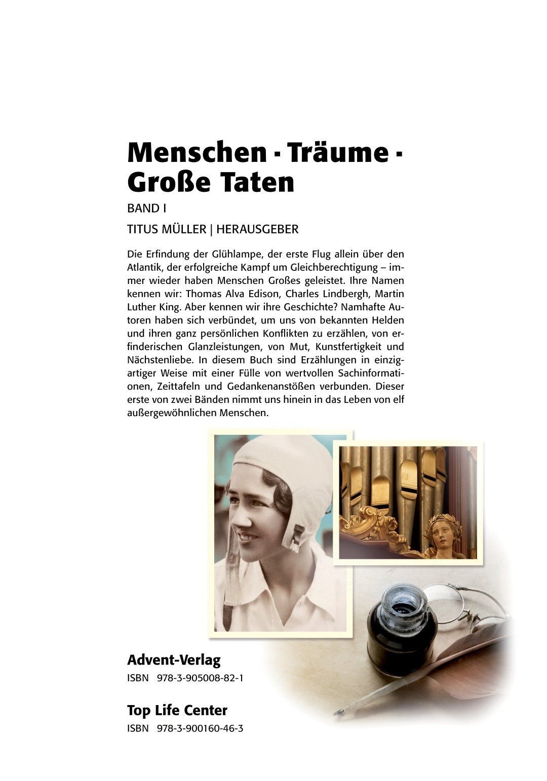 Advent-Verlag Schweiz-Menschen - Träume - Grosse Taten, Band 1_2210277_