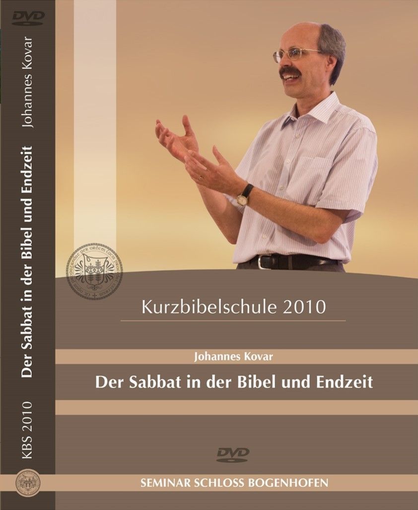Amazing Recordings-DVD: Bogi-Bibelschule 2010 - Der Sabbat in der Bibel (5 DVDs)_3641019_