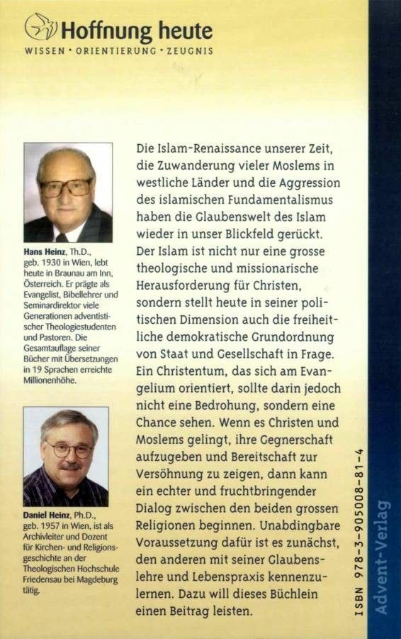 Advent-Verlag Schweiz-Das Christentum begegnet dem Islam_2410056_
