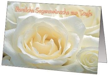 Fatzer Verlag AG-Faltkarte: Herzliche Segenswünsche zur Taufe_4943077_1 Fatzer Verlag AG-Faltkarte: Herzliche Segenswünsche zur Taufe_4943077_
