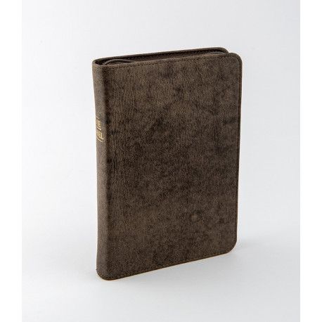 Beröa-Verlag-Bibel, Elberfelder, Hückeswagen, Pocket, Leder meliert, Reissverschluss_2942941_1 Beröa-Verlag-Bibel, Elberfelder, Hückeswagen, Pocket, Leder meliert, Reissverschluss_2942941_