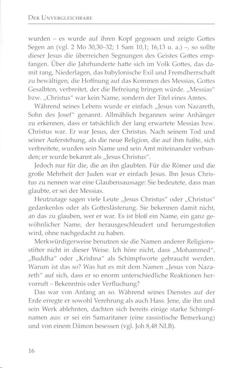 Advent-Verlag GmbH-Der Unvergleichbare, Band 1_2220800_11 Advent-Verlag GmbH-Der Unvergleichbare, Band 1_2220800_