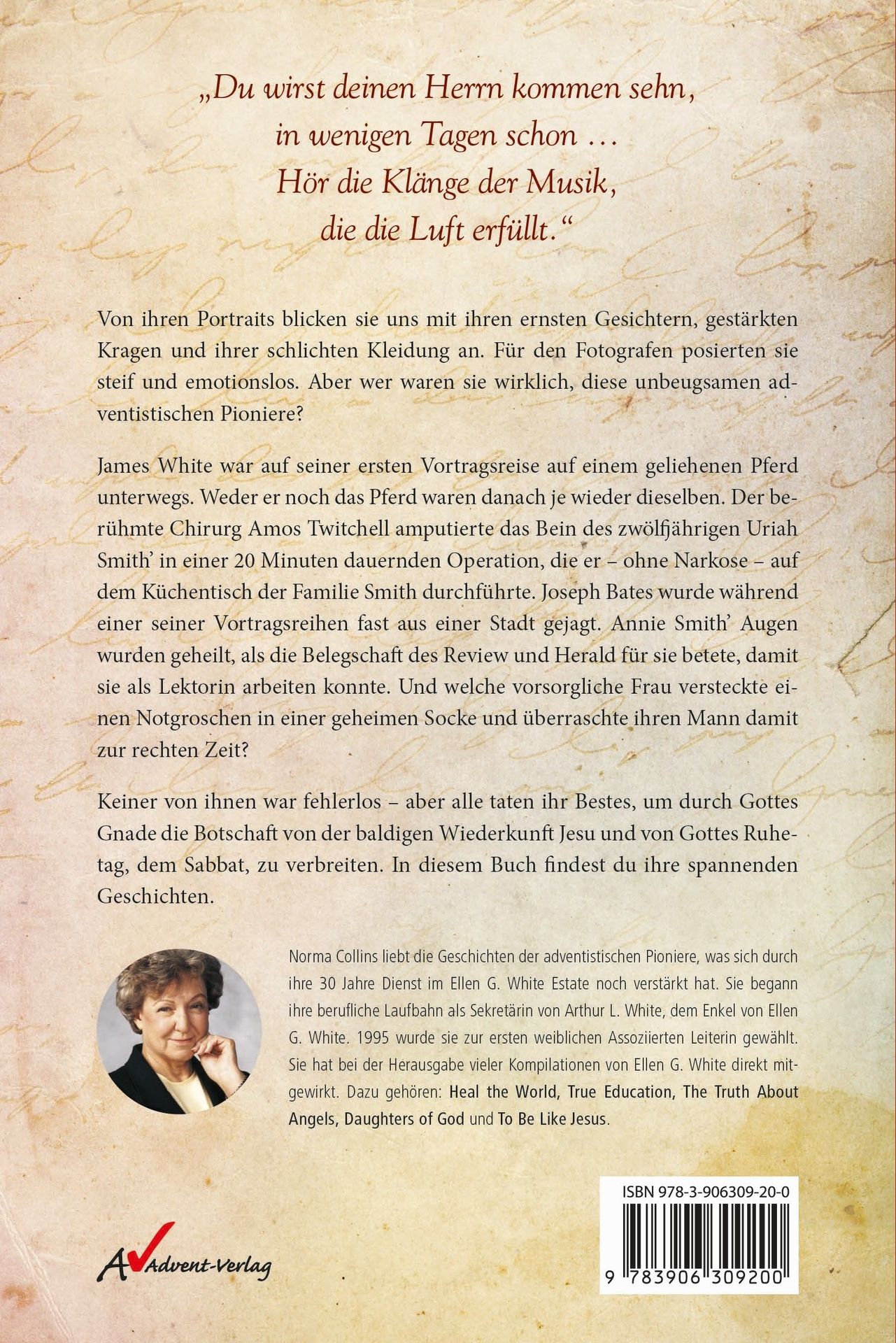 Advent-Verlag Schweiz-Faszinierende Geschichten adventistischer Pioniere, Band 1_2411111_3 Advent-Verlag Schweiz-Faszinierende Geschichten adventistischer Pioniere, Band 1_2411111_