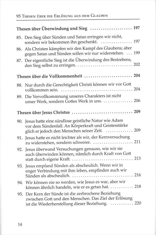Advent-Verlag GmbH-95 Thesen über die Erlösung aus dem Glauben_2420009_