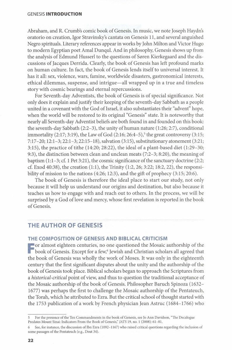Pacific Press Publishing Association-SDA International Bible Commentary 1 - Genesis, Englisch_2540817_