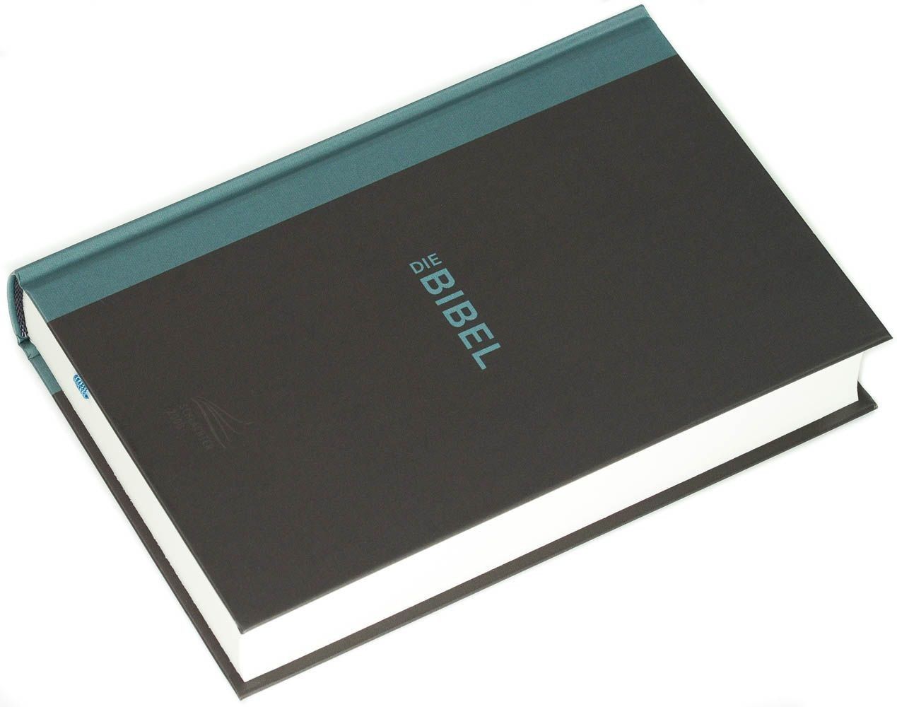 CLV Christliche Literatur-Verbreitung-Bibel, Schlachter 2000, Taschen, grau-grün_2942018_