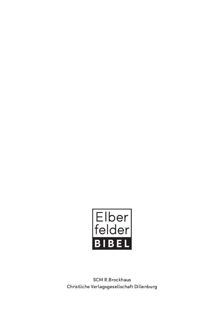 SCM Brockhaus-Bibel, Elberfelder, Brockhaus, Taschen, Dünen_2942768_