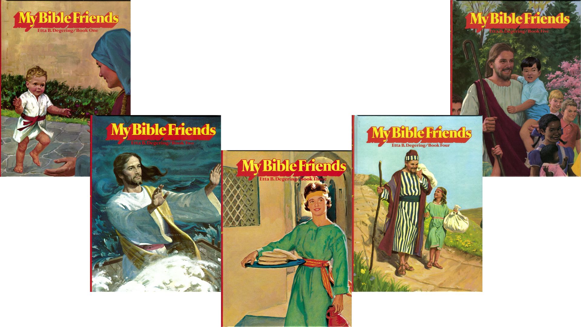 Pacific Press Publishing Association-Serie: Meine Lieblingsgeschichten, Englisch, Bde. 1-5 (My Bible Friends)_2241192_