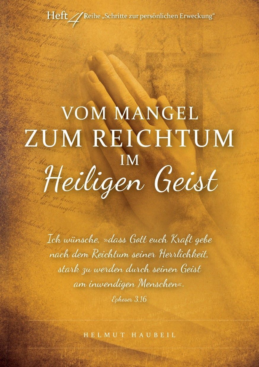 Top Life Center - Wegweiser Verlag-Vom Mangel zum Reichtum im Heiligen Geist, Heft 4_2432114_1 Top Life Center - Wegweiser Verlag-Vom Mangel zum Reichtum im Heiligen Geist, Heft 4_2432114_