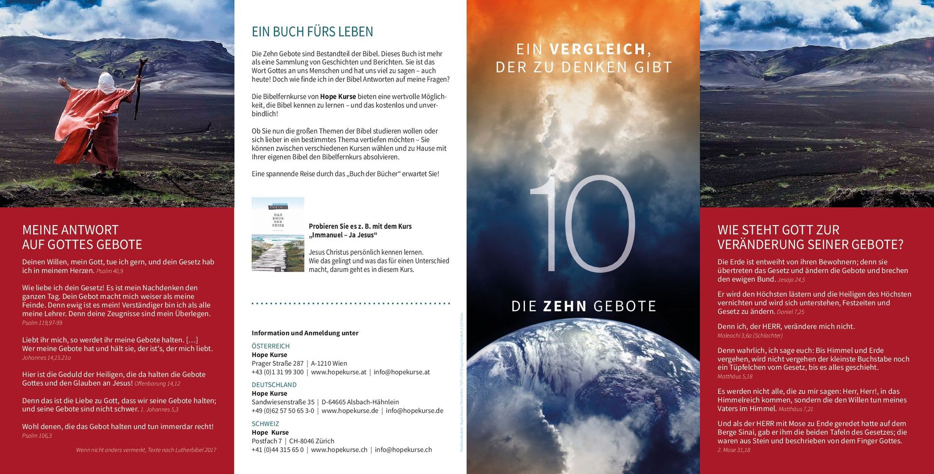 ABC Medien GmbH-Ein Vergleich, der zu denken gibt, Die Zehn Gebote, Flyer_4740718_