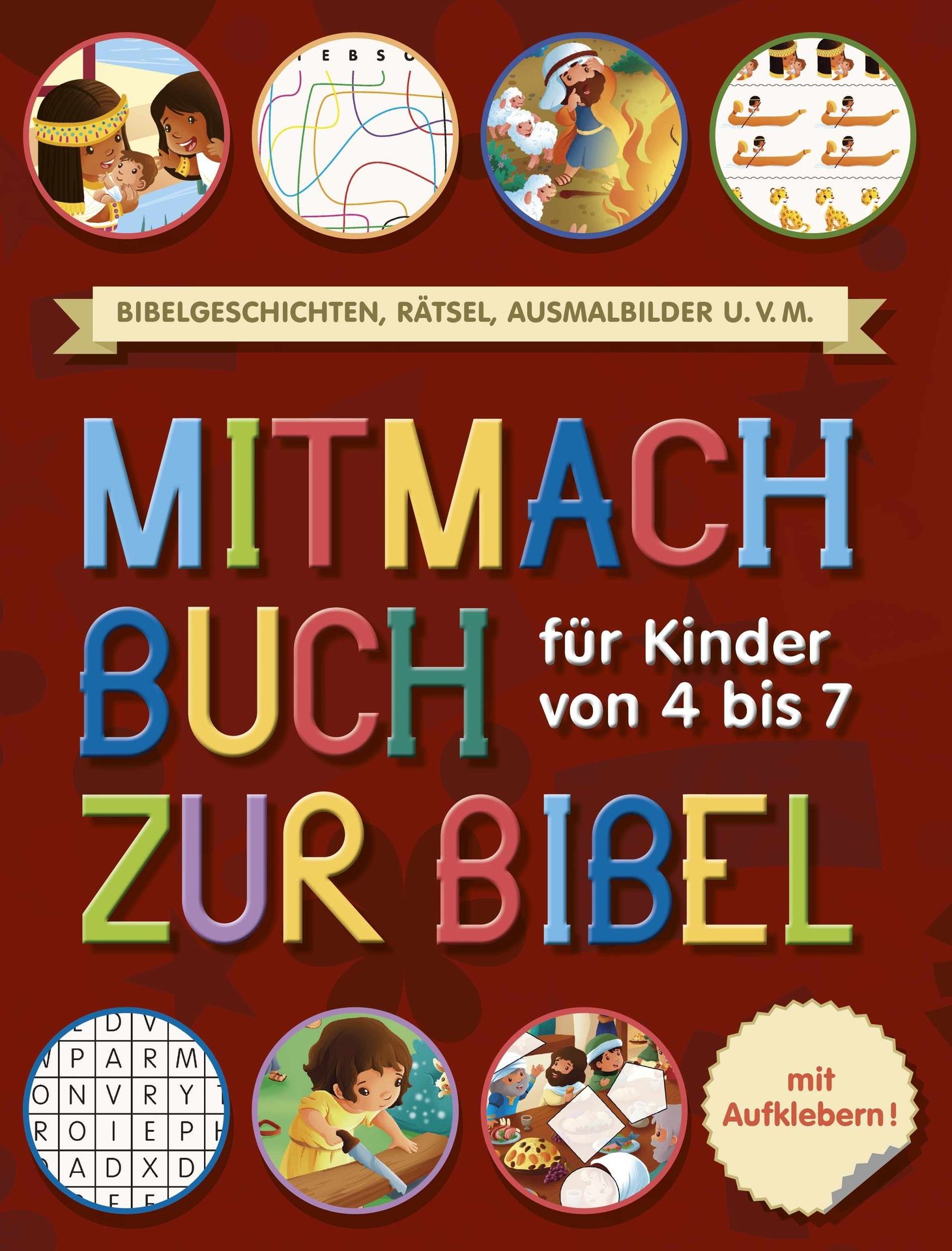 AVA Verlagsauslieferung AG-Mitmachbuch zur Bibel, 4-7 Jahre_2942004_
