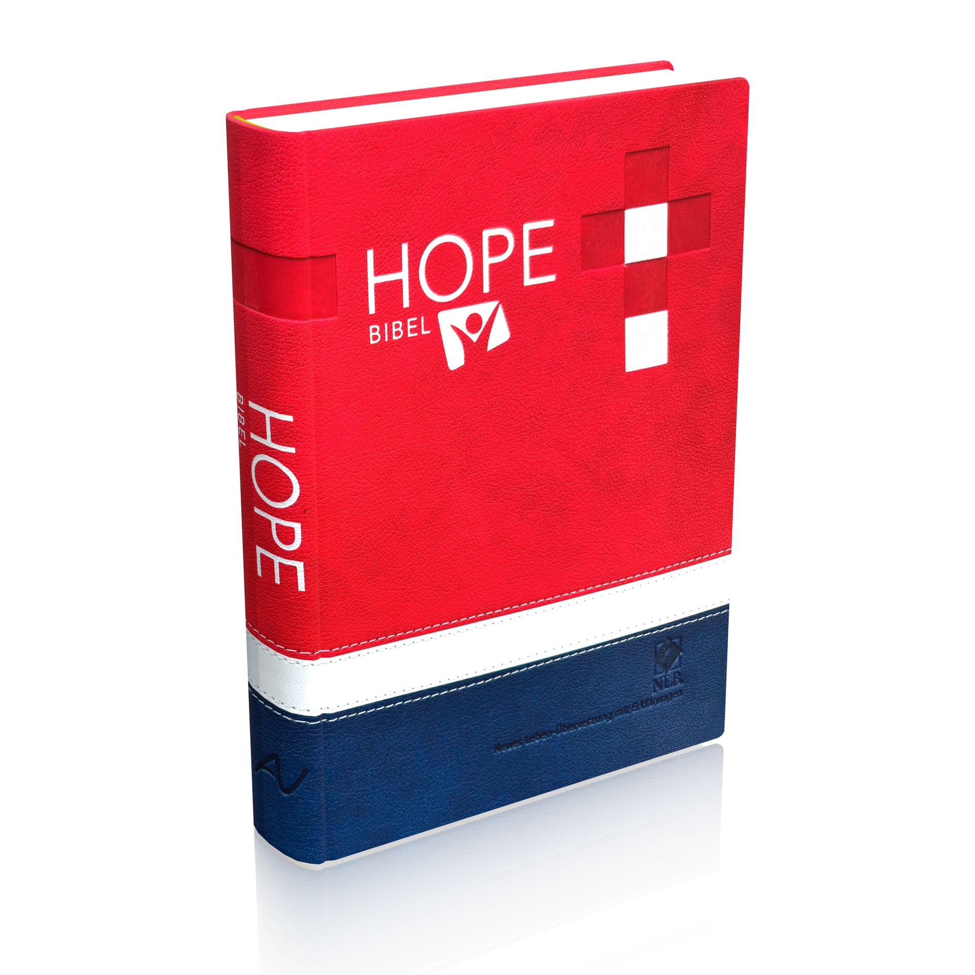 Advent-Verlag Schweiz-Bibel, Neues Leben, HOPE BIBEL, Standard, rot-weiss-blau_2412635_1 Advent-Verlag Schweiz-Bibel, Neues Leben, HOPE BIBEL, Standard, rot-weiss-blau_2412635_
