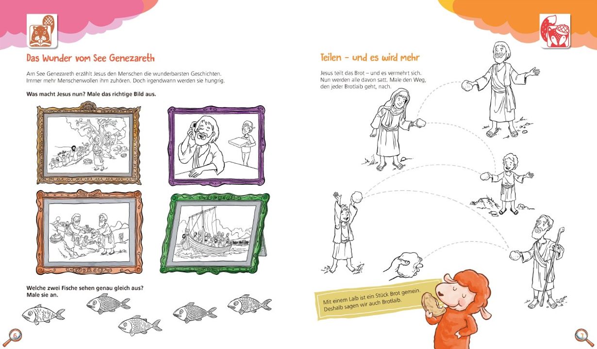 Kondoo Verlag-Malen. Spielen. Rätseln. Rund um Jesus, 4-6 Jahre_2442926_