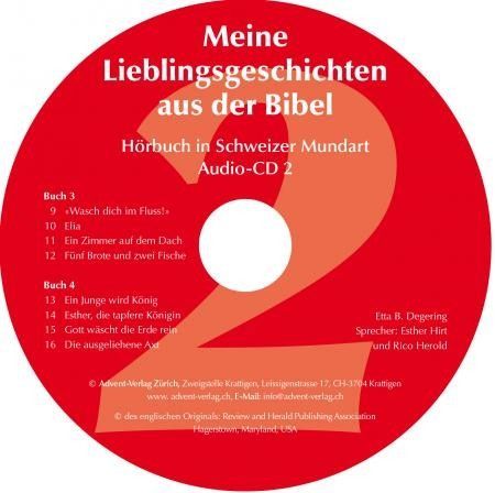 Advent-Verlag Schweiz-HB: Meine Lieblingsgeschichten, CD Bd 3+4, Mund. (1 Audio-CD)_3210261_